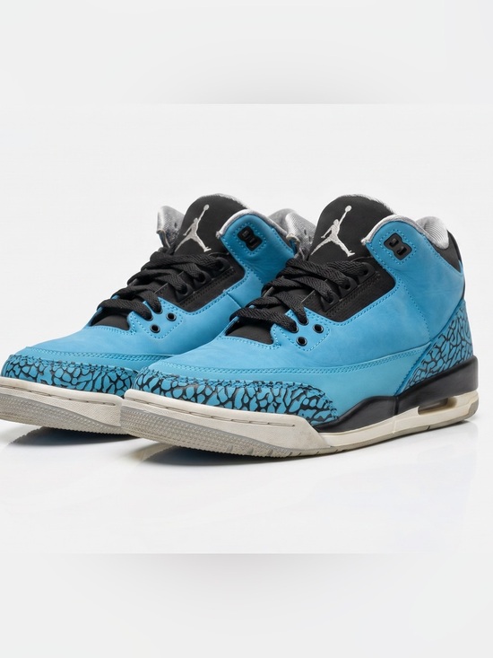 Nike Other - Air Jordan 3 Retro Powder Blue GS Size 5.5Y / 7W Sneakers Nike 398614-406 GUC